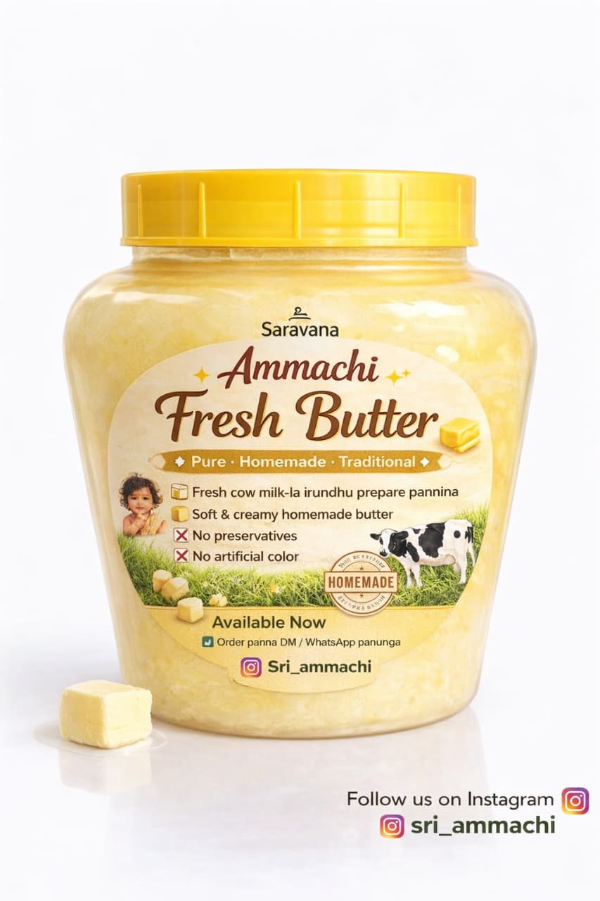 Sri Ammachi Butter 1 litre